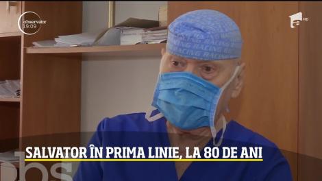 Medicul care la 80 de ani luptă cu Covid! A fost în prima linie şi la cutremurul din '77 "Nu mi-e teamă, domnişoară, nu mi-e teamă absolut deloc"