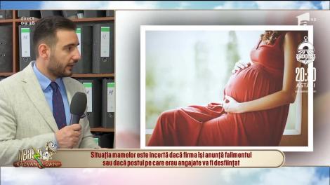 Ce trebuie să știi dacă ești gravidă sau în concediu de creștere copil, în perioada de carantină. Avocat: ”Nimeni nu rămâne pe dinafară!”