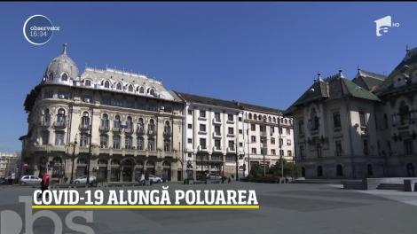 Covid-19 a crescut calitatea aerului în marile orașe din România