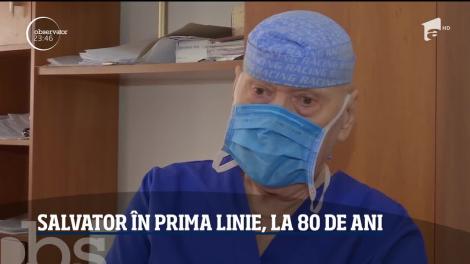 Un medic de la Spitalul Orăşenesc din Rovinari, salvator în prima linie la 80 de ani!