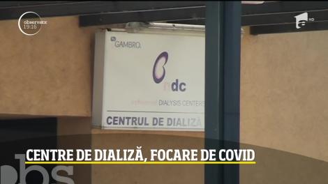 Centre de dializă, focare de Covid-19