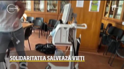 Fundația Mereu Aproape a reuşit instalarea unui aparat vital pentru bebeluşii infectaţi de covid la maternitatea Polizu