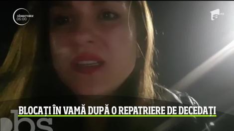 Români blocați în vamă după o repatriere de decedați