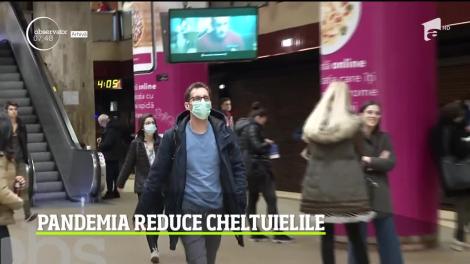 Autoizolarea are și un efect benefic. Cheltuielile au fost reduse