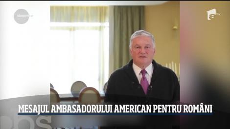 Mesajul ambasadorului SUA la Bucureşti pentru medicii din România