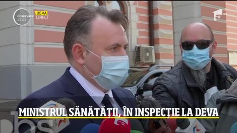 Ministrul Sănătății, în inspecție la Deva