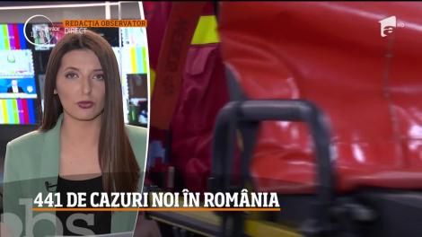Observator Update, 9 aprilie, ora 16:00: 441 noi cazuri de îmbolnăviri în România