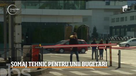 O parte a bugetarilor ar putea intra în şomaj tehnic, anunţă guvernul României