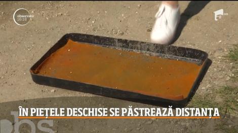 Pieţele agroalimentare se redeschid, în apropierea Paștelui, în ciuda pandemiei de coronavirus! VIDEO