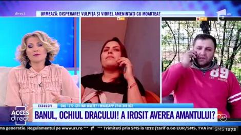 Scandal în familie! El o acuză de furt, ea de bătăi!