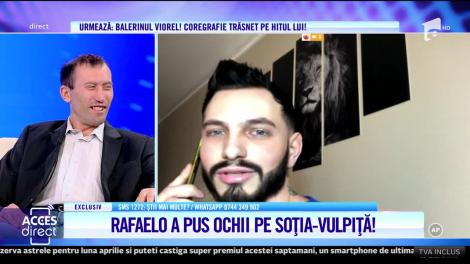 Raffaelo a pus ochii pe Vulpița! Ce propunere i-a făcut, în direct. Viorel Stegaru: „Lasă, că o să vă distrug!” – VIDEO