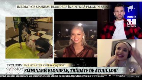 Ce spuneau blondele înainte să plece în Asia? Pe cine au nominalizat câştigători