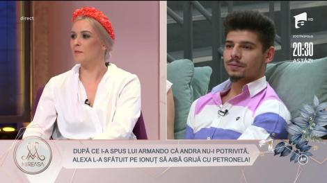 Primul cuplu din casa "Mireasa" care se desparte? Alexa nu crede în dragostea afișată de Petronela Cinori și Ionuț Raicu