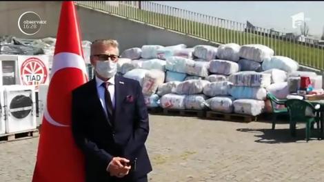 Turcia ne sare în ajutor cu donaţii