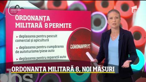 Observator Update, 10 aprilie, ora 10:00: Ordonanța Militară 8, noi măsuri