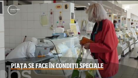 Piața pentru sărbători se face în condiții speciale