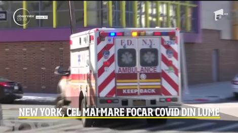 New York, cel mai mare focar covid din lume