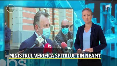Observator Update, 10 aprilie, ora 11:00: Ministrul Sănătății verifică spitalul din Neamț
