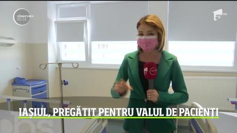 Iașiul, pregătit pentru valul de pacienți infectați cu COVID-19