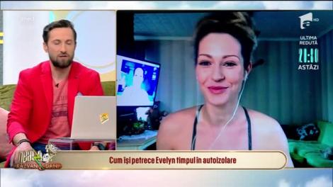 Cum își păstrează Evelyn condiția fizică în autoizolare