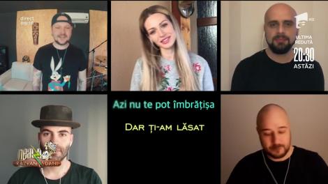 Trupa Zero cântă piesa Nu-ți fie frică, la Neatza cu Răzvan și Dani