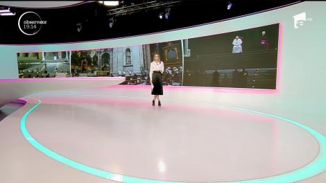 Papa Francisc s-a rugat în faţa unei pieţe goale