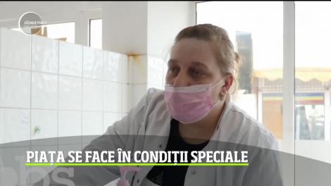 Pieţele din Sibiu au condiții speciale