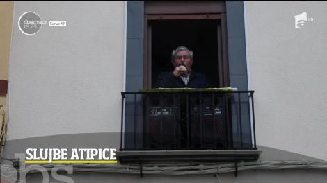 Paştele catolic a fost sărbătorit cu ajutorul tehnologiei