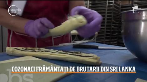 Cozonaci frământați de brutarii din Sri Lanka, pe masa de Paște