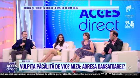 Vulpița, în lacrimi după vizita la sexy dansatoarea Emy: Am fost de umplutură. Se uitau ochi în ochi