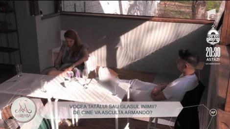 Dezvăluirile lui Viorel, tatăl lui Armando Rădulescu, au dezlănțuit iadul în casă Mireasa! Concurentul, supărat foc pe Andra: ”Ar fi trebuit să fi fost sinceră!”