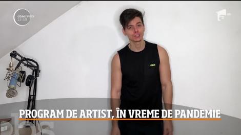 Program de artist, în vremea pandemiei