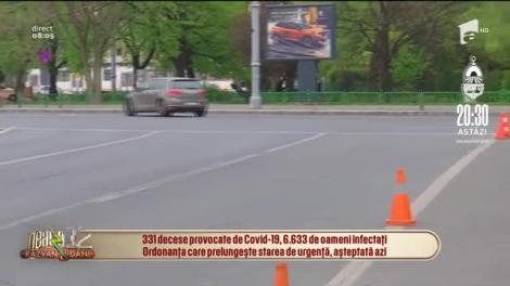 331 morți, 6633 de cazuri de coronavirus în România