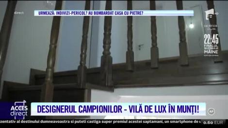 Designerul care a îmbrăcat-o pe Nadia Comăneci și-a arătat casa! Ce ține Dana Tănase în salon