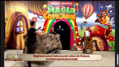 Lorenzo Cristian, magie la Neatza cu Razvan si Dani!