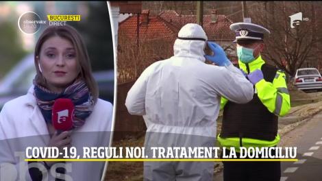 Tratament la domiciliu. Reguli noi pentru cei care sosesc în România din zonele roşii afectate de COVID-19