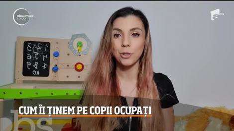 Cum îi ținem pe copii ocupați