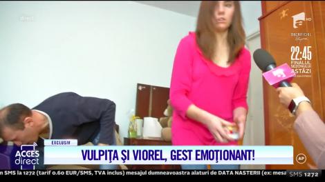 Vulpiţa şi Viorel, cadou de Paște pentru familiile lor din Blăgeşti