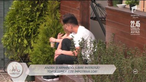 Andra și Armando, iubire interzisă la Mireasa?! De ce este toată lumea împotriva lor 