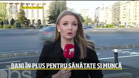 Bani în plus pentru Sănătate și Muncă