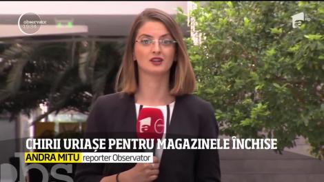 Dublă lovitură pentru patronii magazinelor din mall-uri. Retailerii cer îngheţarea plății chiriilor