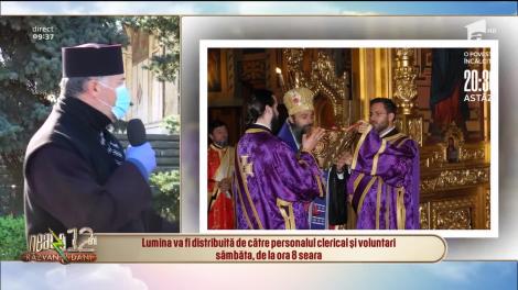 „Rămâneți acasă, Biserica vine la dumneavoastră”. De la ce oră se va aduce Lumina credincioșilor, sâmbătă seara. Reguli noi pentru cei care locuiesc la bloc