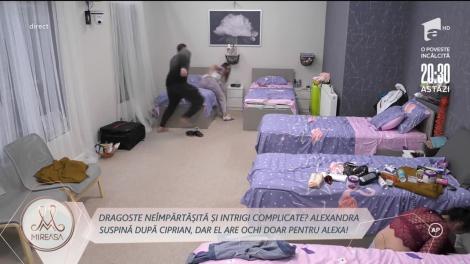 Dragoste neîmpărtășită și intrigi? Alexandra suspină după Ciprian, dar el are ochi doar pentru o altă concurentă