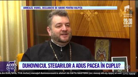 Vulpița şi Viorel s-au spovedit! În faţa duhovnicului lor, soţii Stegaru au primit semne diavolești
