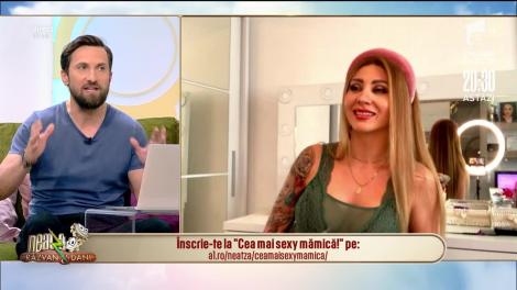 Fotografiile Luizei Manita au încins atmosfera în platoul Neatza! Candidata „Cea mai sexy mămică” l-a lăsat mut pe Dani Oțil: „Vreau să le arăt copiilor mei ce mămică sexy au avut”