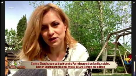 Simona Gherghe sărbători în autoizolare alături de familie. "Este greu, trebuie să ne descurcăm!"
