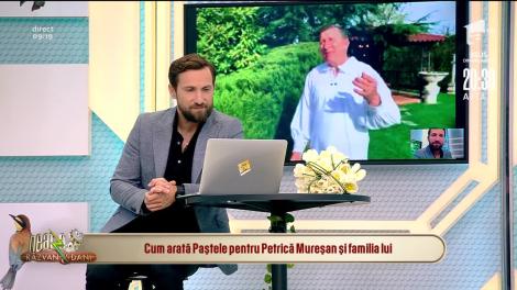 Cum arată Paştele pentru Petrică Mureşan şi familia lui.  "Avem noroc că stăm acasă, nu ne plictisim"