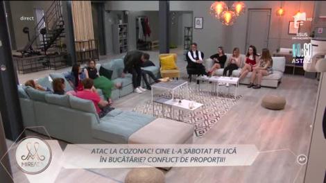 Atac la cozonac, conflict de proporții. Cine l-a sabotat pe Lică în bucătărie