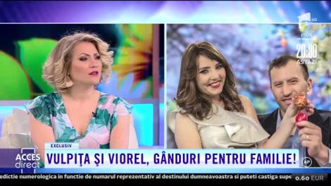 Vulpița și Viorel, ședință foto cu lacrimi în ochi