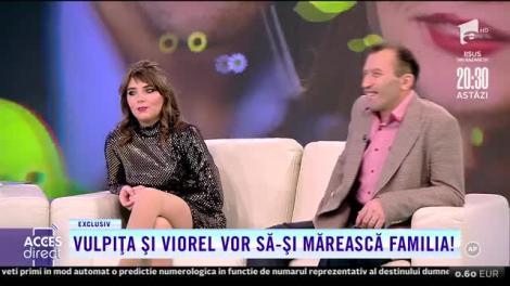 Surpriză de proporții! Vulpița și Viorel, din nou părinți: "Încă doi copii ne mai dorim"
